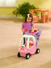 Load image into Gallery viewer, Little Tikes Cozy Shopping Cart Pink/Purple