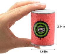 Load image into Gallery viewer, Yosoo 12 pcs Dart Foam EVA Soft Bullet Target for Nerf N-Strike Elite Series Blasters 2.44×1.65 Inch
