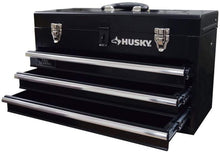 Load image into Gallery viewer, Husky TB-303B 3 Drawer Portable Tool Chest with Tray