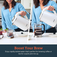 Load image into Gallery viewer, COSORI Double Wall 304 Stainless Steel BPA Free Hot Water Boiler Auto Shut-Off and Boil-Dry Protection