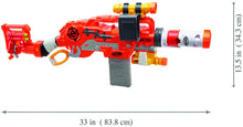 Load image into Gallery viewer, Scravenger Nerf Zombie Strike Toy Blaster with Two 12-Dart Clips, 26 Darts, Light, Barrel Extension, X 40Mm, Stock, 2-Dart Blaster - For Kids, Teens, Adults