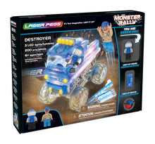 Load image into Gallery viewer, Laser Pegs 18203 Destroyer Light-Up Building Block Playset, The First Lighted Construction Toy to Ignite Your Child's Creativity; It's Your Imagination, Light It Up