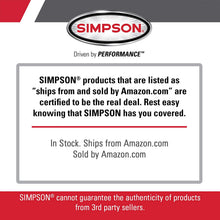Load image into Gallery viewer, Simpson Cleaning 80165, Rated Up to 3700 PSI Universal 15" Steel Surface Scrubber for Cold Water Pressure Washers, Plain