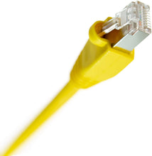 Load image into Gallery viewer, NTW Cat 6 Snagless Shielded Ethernet Network Patch Cable Black -345-S6-001BK
