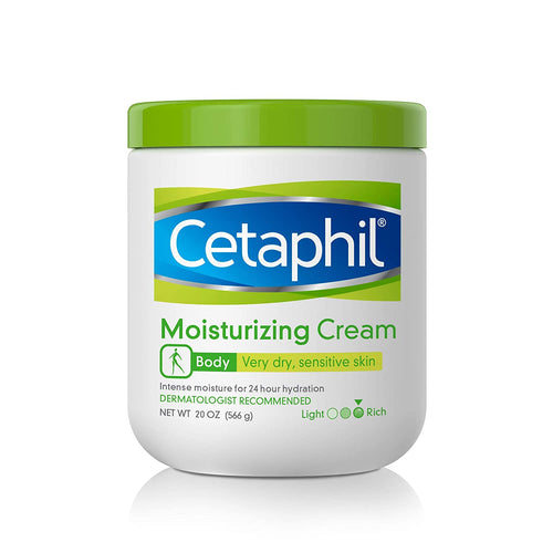Cetaphil Moisturizing Cream Hydrating Moisturizer For Dry To Very Dry, Sensitive Skin Body Cream Completely Restores Skin Barrier Almond, 20 Ounce