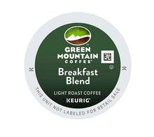 Load image into Gallery viewer, Green Mountain Breakfast Blend Light Roast K-Cups for Keurig (box of 18)