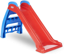 Load image into Gallery viewer, Little Tikes First Slide Toddler Slide, Easy Set Up Playset for Indoor Outdoor Backyard, Easy to Store, Safe Toy for Toddler, Slip And Slide For Kids (Red/Blue)