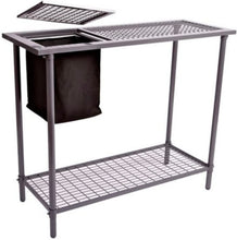 Load image into Gallery viewer, Potting Bench - Weatherguard Garden and Greenhouse Workbench Portable Gardening Center - Features removable trimmings bin and adjustable shelf (39"W x 32"H x 15"D)