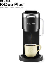 Load image into Gallery viewer, Keurig K-Duo Plus Coffee Maker, Single Serve and 12-Cup Carafe Drip Coffee Brewer, Compatible with K-Cup Pods and Ground Coffee