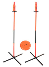 Load image into Gallery viewer, Triumph Toss 'N Topple Outdoor Backyard Game Includes All Accessories and Weighted Bases