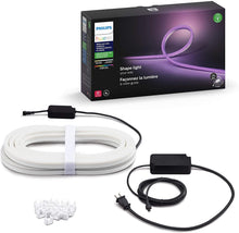 Load image into Gallery viewer, Philips Hue White &amp; Color Ambiance Outdoor LightStrip 5m/16ft (Requires Hue Hub, Works with Amazon Alexa Apple HomeKit and Google Assistant)