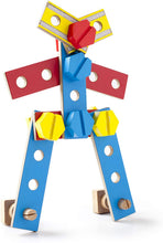 Load image into Gallery viewer, Melissa &amp; Doug Hammer and Saw Tool Bench - Wooden Building Set (32 pcs)