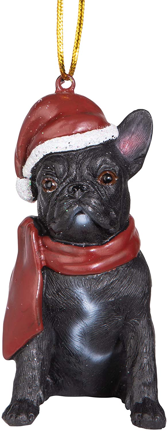 Design Toscano Christmas Ornaments - Xmas Collie Holiday Dog Ornaments