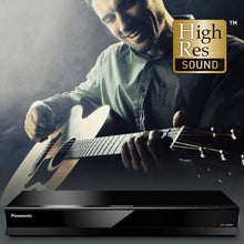 Load image into Gallery viewer, Panasonic 4K Ultra HD Blu-ray Player with HDR10, HDR10+ and Hybrid Log-Gamma (HLG) Playback, Hi-Res Sound, 4K VOD Streaming and Voice Assist – Black (DP-UB420)