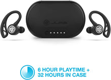 Load image into Gallery viewer, JLab Audio Epic Air Elite True Wireless Sport Earbuds | Headphones for Working Out, Sweatproof | 6-Hour Battery Life, 32-Hour Charging Case | Music Controls | Bluetooth Headphones | Black