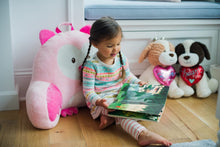 Load image into Gallery viewer, Sweet Seats Animal Adventure OwlReading CushionLightweight &amp; Portable Bed Rest PillowPerfect for Ages 2+