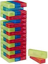 Load image into Gallery viewer, Hasbro Jenga Neon Pop Building Blocks Tumbling Tower Game