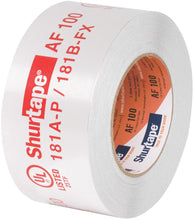 Load image into Gallery viewer, Shurtape AF 100 UL 181A-P/B-FX Listed/Printed Aluminum Foil HVAC Tape with EasyPeel Paper Liner, HVAC Joint Sealing Tape, 2.5" x 60 Yards, Silver, 1 Roll (155206)