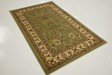 Load image into Gallery viewer, Unique Loom Voyage Collection Traditional Oriental Classic Green Area Rug (3' 3 x 5' 3)