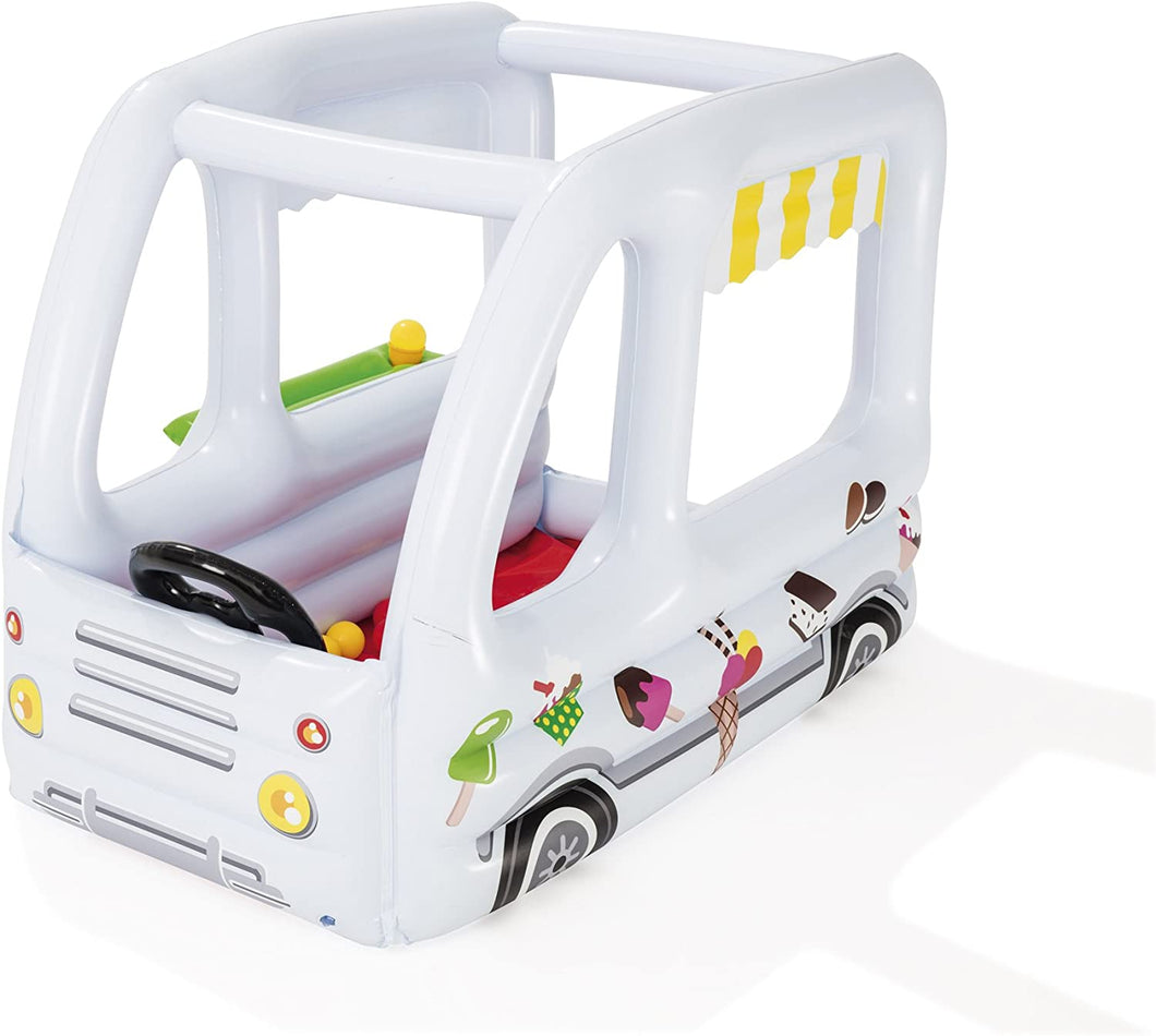 Bestway - Up, in & Over Scoops'n Smiles Ice Cream Truck Ball Pit