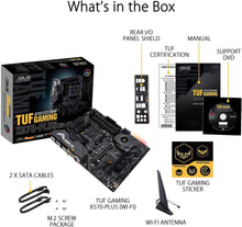Load image into Gallery viewer, ASUS AM4 TUF Gaming X570-Plus (Wi-Fi) ATX Motherboard with PCIe 4.0, Dual M.2, 12+2 with Dr. MOS Power Stage, HDMI, DP, SATA 6Gb/s, USB 3.2 Gen 2 and Aura Sync RGB Lighting