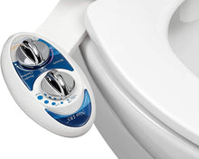 Load image into Gallery viewer, Luxe Bidet Neo 185 (Elite Series) - Self Cleaning Dual Nozzle - Fresh Water Non-Electric Mechanical Bidet Toilet Attachment w/Strong Faucet Valves and Metal Hoses