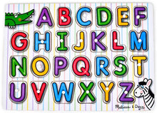 Load image into Gallery viewer, Melissa &amp; Doug Upper &amp; Lower Case Alphabet Puzzle