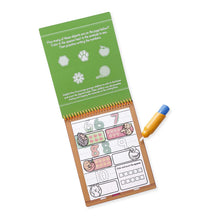 Load image into Gallery viewer, Melissa &amp; Doug On The Go Water Wow! Reusable Water-Reveal Activity Pads, 3-pk, Animals, Alphabet, Numbers