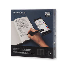Load image into Gallery viewer, Moleskine Pen+ Smart Writing Set Pen &amp; Dotted Smart Notebook - Use with Moleskine App for Digitally Storing Notes (Only compatible with Moleskine Smart Notebooks)