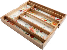 Load image into Gallery viewer, The Pioneer Woman Willow 18" x 13" Expandable Cutlery Tray