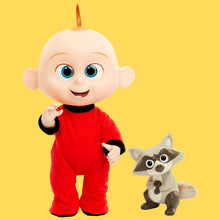 Load image into Gallery viewer, The Incredibles 2 Jack-Jack Plush-Figure Features Lights &amp; Sounds and Comes with Raccoon Toy