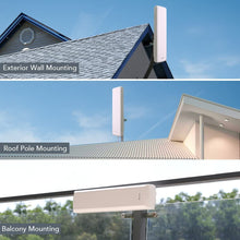 Load image into Gallery viewer, ANTOP AT-402 Flat-Panel Outdoor/Indoor TV Antenna with High Gain-60 Miles Long Range Digital TV Antenna with Multi-Directional Reception - 40ft Detachable Coaxial Cable - HD/4K UHD Ready