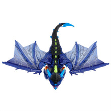 Load image into Gallery viewer, Untamed Legends Dragon - Vulcan (Dark Blue) - Interactive Toy