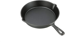 Load image into Gallery viewer, OZARK Trail 3 Piece Cast Iron Skillet Set with Griddle Made of Durable cast Iron That Will Last for Generations