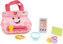 Load image into Gallery viewer, Fisher-Price Laugh &amp; Learn My Smart Purse, Pink, Musical Baby Toy