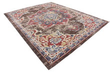 Load image into Gallery viewer, Unique Loom Utopia Collection Traditional Medallion Vintage Warm Tones Chocolate Brown Area Rug (8' x 10')