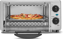 Load image into Gallery viewer, BELLA 4 Slice Countertop Toaster Oven, 1000 Watt Quartz Element