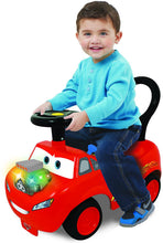 Load image into Gallery viewer, Kiddieland Disney PIXAR Cars Lightning McQueen Light &amp; Sound Activity Ride-On