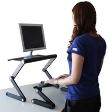 Load image into Gallery viewer, Workez Standing Desk Conversion Kit - Adjustable Sit to Stand Desk for Laptops &amp; Desktops