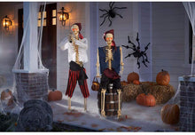 Load image into Gallery viewer, Home Accents Holiday Halloween Decor Flaming Scarecrow 6 ft. Animated Life Size Battery Operated