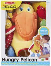Load image into Gallery viewer, Melissa &amp; Doug K's Kids Hungry Pelican Soft Baby Educational Toy