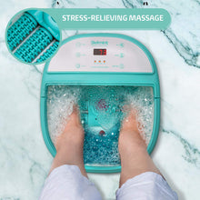 Load image into Gallery viewer, Foot Spa Bath Massager with Heat - Feet Soaking Tub Features 6 Shiatsu Massage Rollers, Rotting Callus Remover, Adjustable Time &amp; Temperature - Stress Relief for Fatigue and Tired Feet