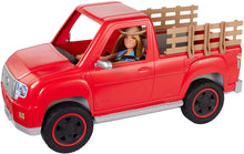 Load image into Gallery viewer, Barbie Sweet Orchard Farm Truck and Doll with Pet Dog, Hay and Crate of Corn, Gift for 3 to 8 Year Olds
