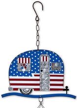 Load image into Gallery viewer, Sunset Vista Designs 93180 Galvanized Metal Vintage Americana Wind Chime, Camper