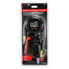 Load image into Gallery viewer, EXELAIR EX0500D Digital Pistol Grip Tire Inflator/Deflator Gauge - 16&quot; Air Hose and Easy-Clip Chuck - 100 PSI