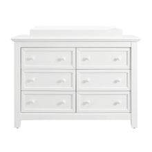 Load image into Gallery viewer, Baby Relax Tia Dresser Changing Topper, White