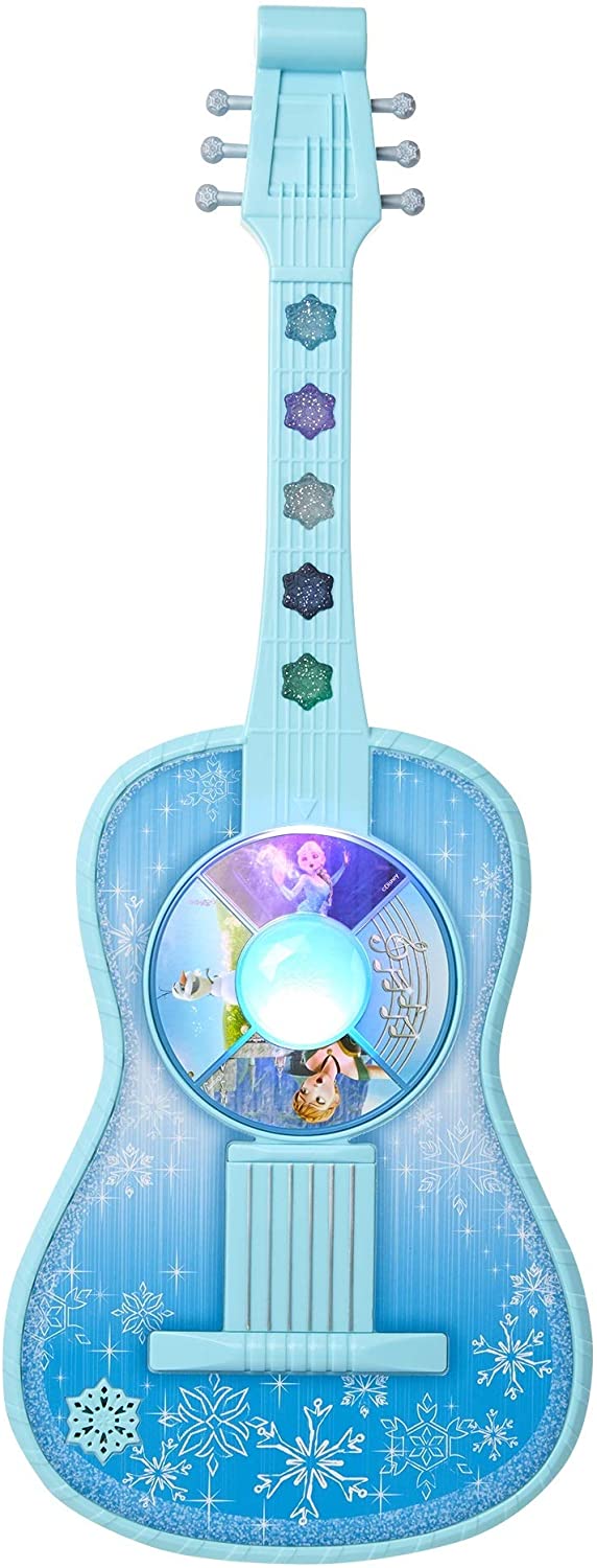 Frozen Magic Touch Guitar - Features Songs - Let It Go, In Summer, For The First Time in Forever, 20 in
