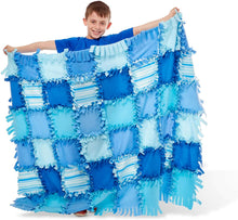 Load image into Gallery viewer, Melissa &amp; Doug Striped Fleece Quilt