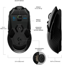 Load image into Gallery viewer, Logitech G903 LIGHTSPEED Gaming Mouse with POWERPLAY Wireless Charging Compatibility