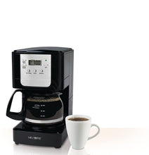 Load image into Gallery viewer, Mr. Coffee Advanced Brew 5-Cup Programmable Coffee Maker Black/Chrome